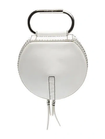 Pre-owned 3.1 Phillip Lim Leather Minaudière In White