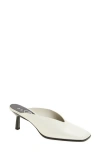 3.1 Phillip Lim Leather Mule In Antique White