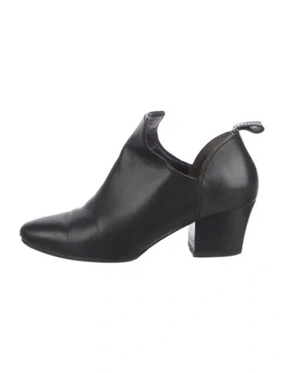 Pre-owned 3.1 Phillip Lim Leather Mules In Black