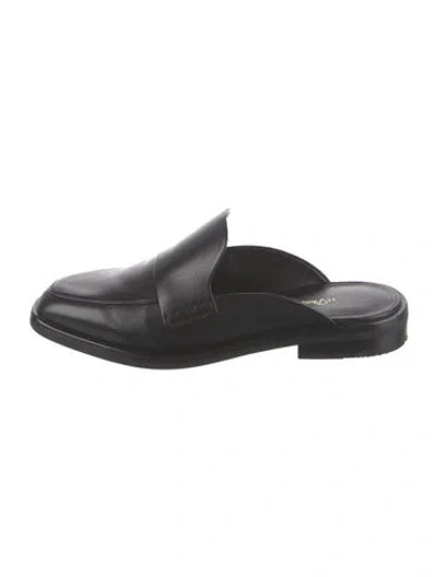 Pre-owned 3.1 Phillip Lim Leather Mules In Black