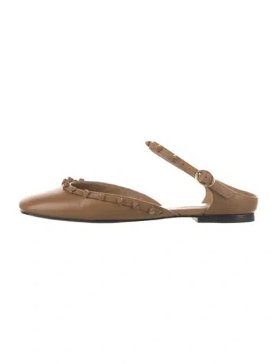Pre-owned 3.1 Phillip Lim Leather Mules In Brown