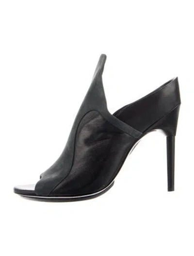 Pre-owned 3.1 Phillip Lim Leather Mules In Green