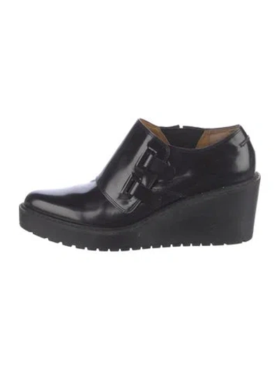 Pre-owned 3.1 Phillip Lim Leather Oxfords In Black