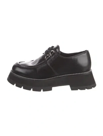 Pre-owned 3.1 Phillip Lim Leather Oxfords In Black