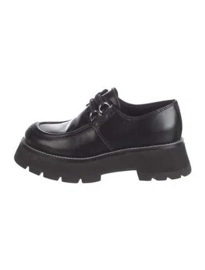 Pre-owned 3.1 Phillip Lim Leather Oxfords In Black