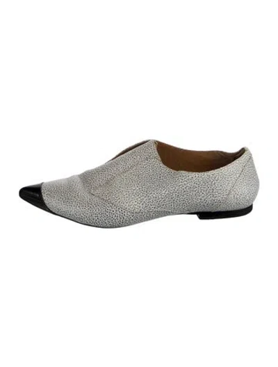 Pre-owned 3.1 Phillip Lim Leather Patterned Flats In Multicolor