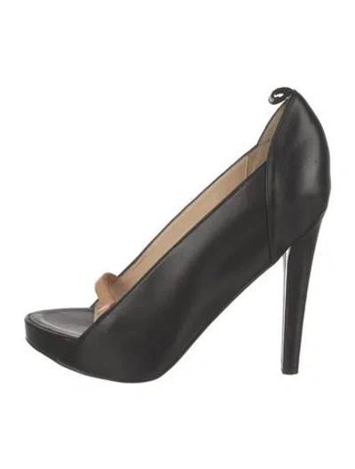 Pre-owned 3.1 Phillip Lim Leather Sandals In Black