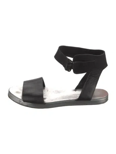 Pre-owned 3.1 Phillip Lim Leather Sandals In Black