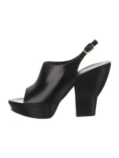 Pre-owned 3.1 Phillip Lim Leather Sandals In Black