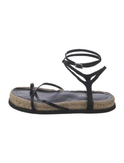 Pre-owned 3.1 Phillip Lim Leather Sandals In Black