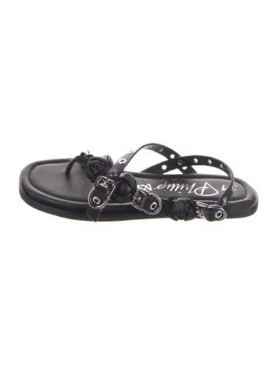 Pre-owned 3.1 Phillip Lim Leather Sandals In Blue