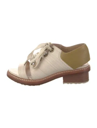Pre-owned 3.1 Phillip Lim Leather Sandals In Neutral