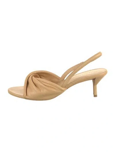 Pre-owned 3.1 Phillip Lim Leather Sandals In Neutrals
