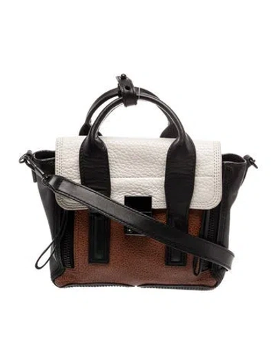Pre-owned 3.1 Phillip Lim Leather Shoulder Bag In Black