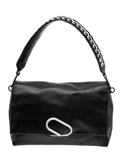 Pre-owned 3.1 Phillip Lim Leather Shoulder Bag In Black