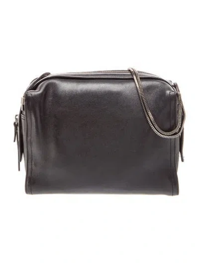 Pre-owned 3.1 Phillip Lim Leather Shoulder Bag In Black