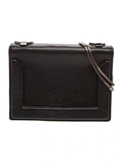 Pre-owned 3.1 Phillip Lim Leather Shoulder Bag In Black