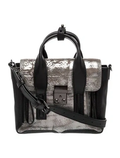 Pre-owned 3.1 Phillip Lim Leather Shoulder Bag In Black