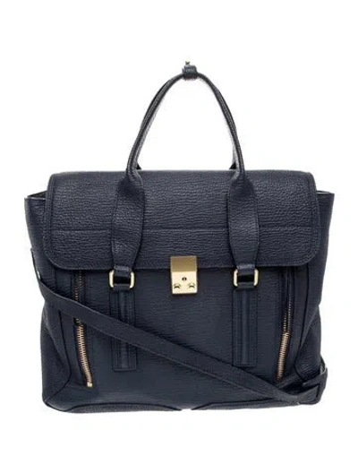 Pre-owned 3.1 Phillip Lim Leather Shoulder Bag In Blue