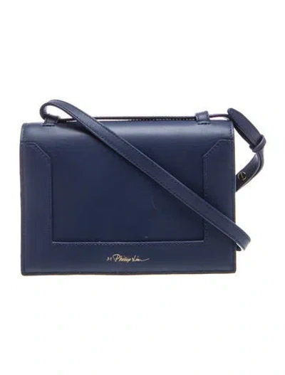 Pre-owned 3.1 Phillip Lim Leather Shoulder Bag In Blue