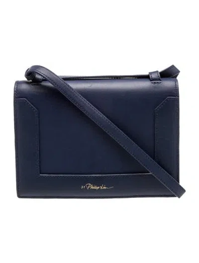 Pre-owned 3.1 Phillip Lim Leather Shoulder Bag In Blue