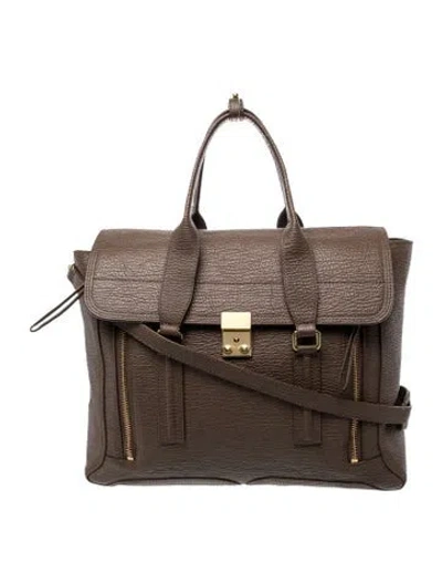 Pre-owned 3.1 Phillip Lim Leather Shoulder Bag In Brown