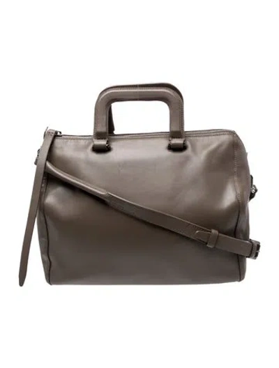 Pre-owned 3.1 Phillip Lim Leather Shoulder Bag In Gray