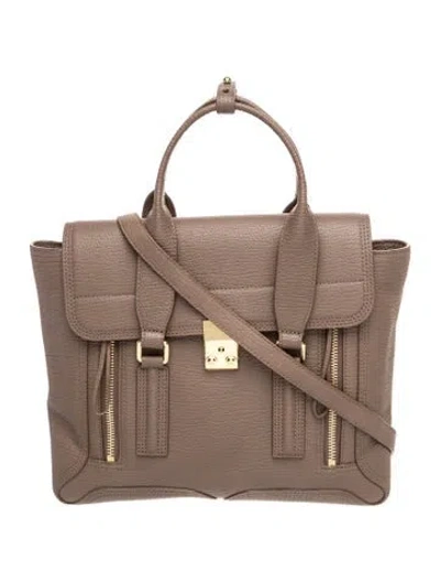 Pre-owned 3.1 Phillip Lim Leather Shoulder Bag In Neutral