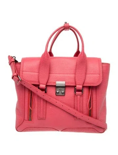 Pre-owned 3.1 Phillip Lim Leather Shoulder Bag In Red
