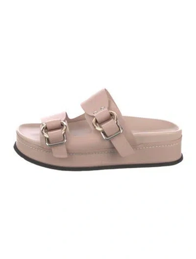 Pre-owned 3.1 Phillip Lim Leather Slides In Multi