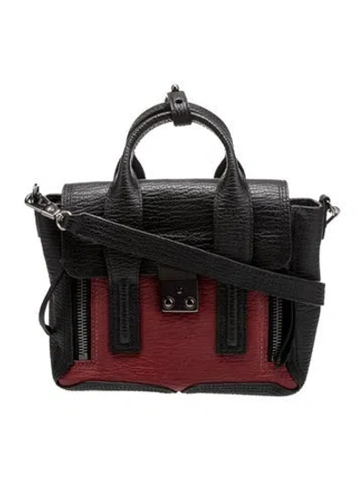 Pre-owned 3.1 Phillip Lim Leather Top Handle Bag In Black