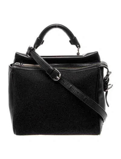 Pre-owned 3.1 Phillip Lim Leather Top Handle Bag In Black