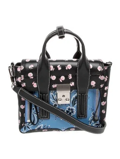 Pre-owned 3.1 Phillip Lim Leather Top Handle Bag In Black