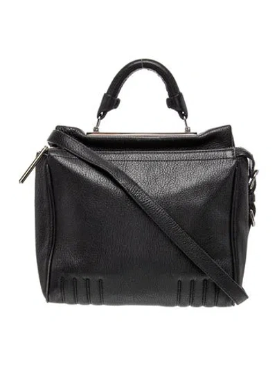 Pre-owned 3.1 Phillip Lim Leather Top Handle Bag In Black