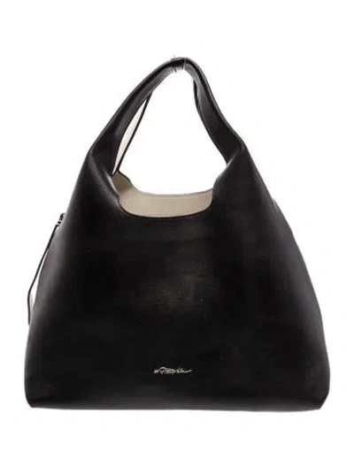 Pre-owned 3.1 Phillip Lim Leather Top Handle Bag In Black