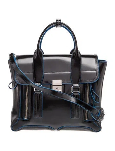 Pre-owned 3.1 Phillip Lim Leather Top Handle Bag In Black