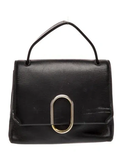 Pre-owned 3.1 Phillip Lim Leather Top Handle Bag In Black