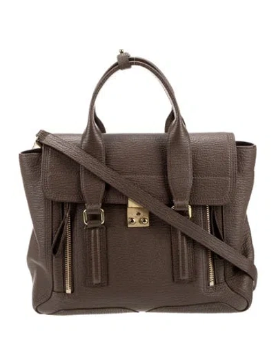 Pre-owned 3.1 Phillip Lim Leather Top Handle Bag In Brown