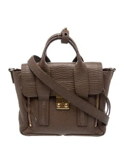 Pre-owned 3.1 Phillip Lim Leather Top Handle Bag In Brown