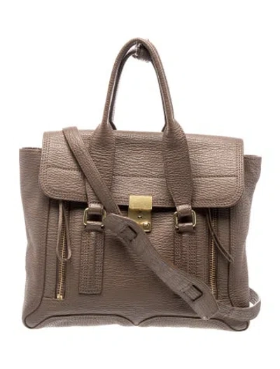 Pre-owned 3.1 Phillip Lim Leather Top Handle Bag In Brown