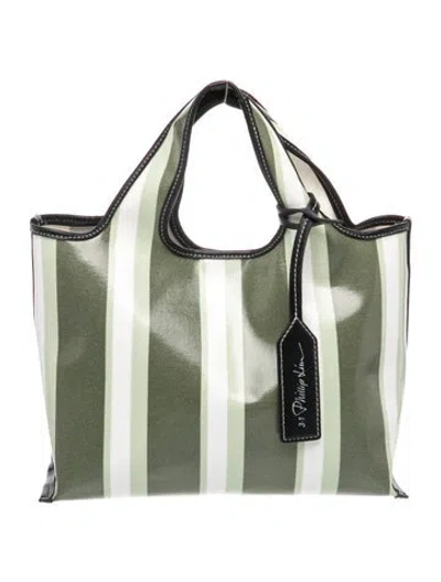 Pre-owned 3.1 Phillip Lim Leather Top Handle Bag In Gray