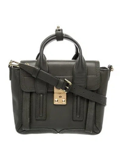 Pre-owned 3.1 Phillip Lim Leather Top Handle Bag In Green