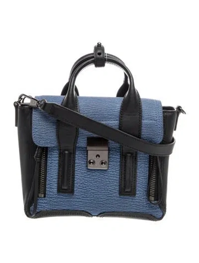 Pre-owned 3.1 Phillip Lim Leather Top Handle Bag In Grey