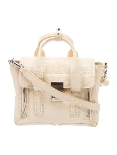 Pre-owned 3.1 Phillip Lim Leather Top Handle Bag In Neutral