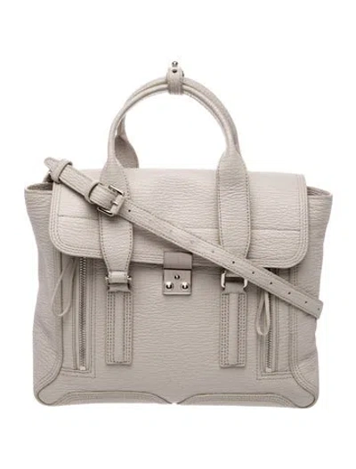 Pre-owned 3.1 Phillip Lim Leather Top Handle Bag In Neutral
