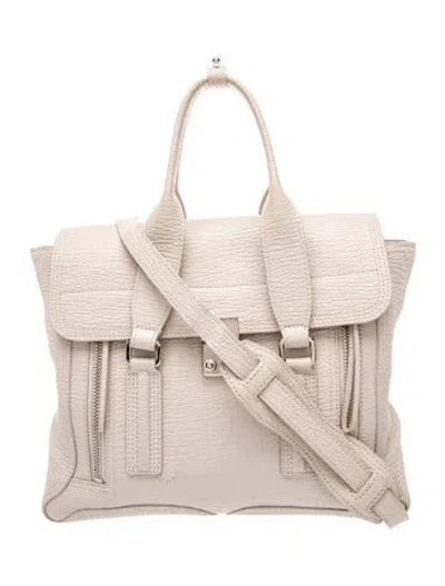 Pre-owned 3.1 Phillip Lim Leather Top Handle Bag In Neutral