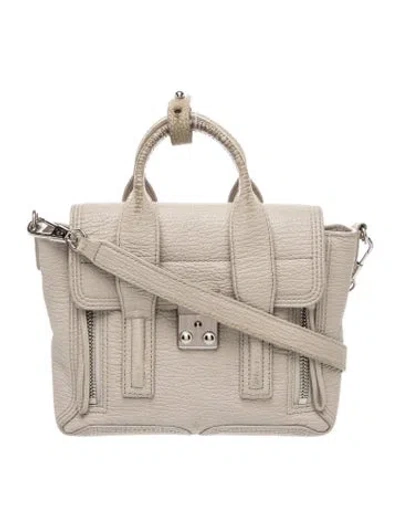 Pre-owned 3.1 Phillip Lim Leather Top Handle Bag In Neutral