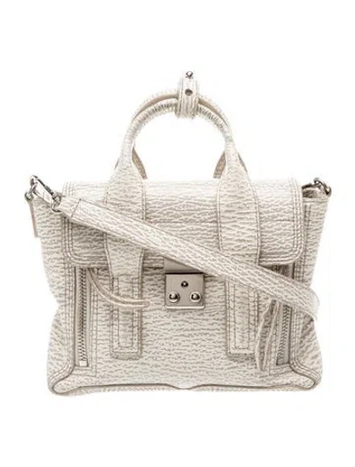 Pre-owned 3.1 Phillip Lim Leather Top Handle Bag In Neutral