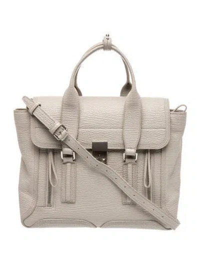 Pre-owned 3.1 Phillip Lim Leather Top Handle Bag In Neutral