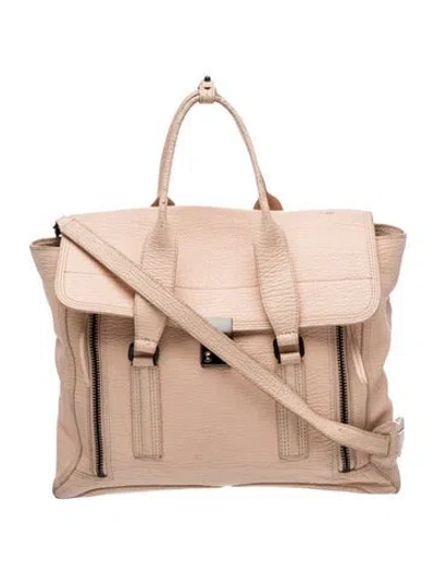 Pre-owned 3.1 Phillip Lim Leather Top Handle Bag In Pink